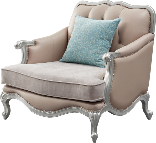 Komfortables 4-Sitzer-Sofa aus Stoff